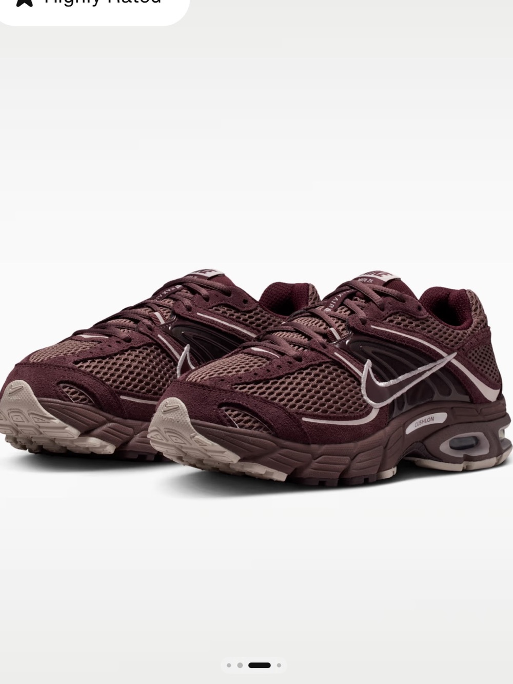 BRAND NEW Nike Women’s Burgundy Mesh Trail-Style Sneakers